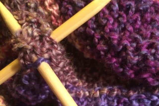 You can take your own work to the Crafty Needles Club on Monday.