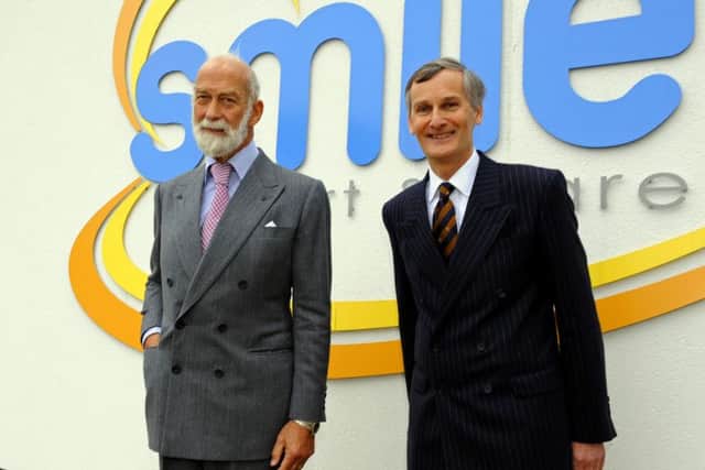 HRH Prince Michael The Duke of Kent opened the new Smile respite centre in Waterlooville on Friday afternoon escorted by The Lord Lieutenant of Hampshire Nigel Atkinson