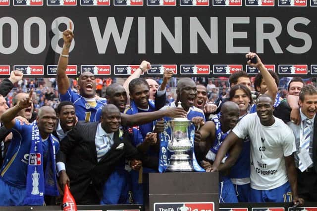 Pompey's Cup success was a great memory for Sylvain Distin