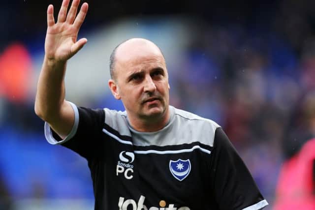 Pompey boss Paul Cook Picture: Joe Pepler
