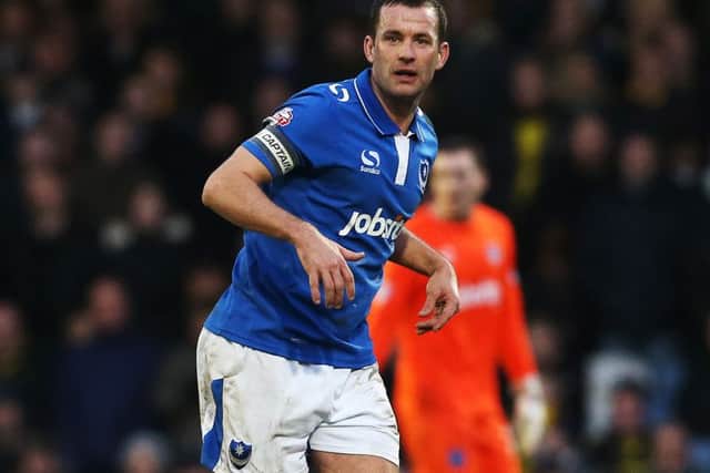 Pompey skipper Michael Doyle Picture: Joe Pepler