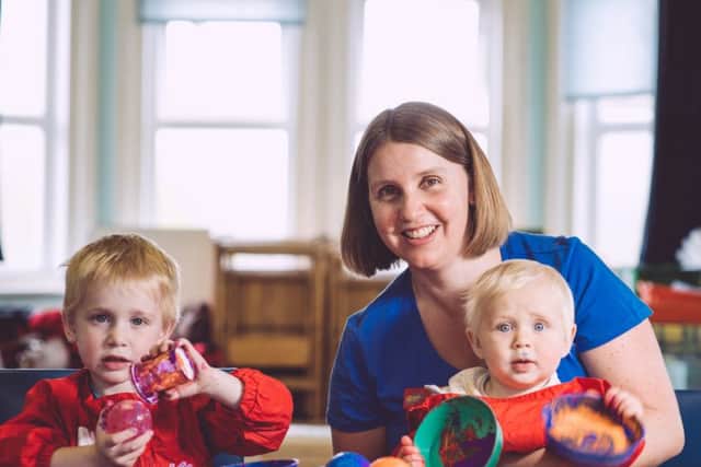 INSPIRING Louise Richardson has been running Creation Station for 18 months