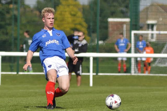 Pompey Academy defender Dory Yates Picture: Neil Marshall