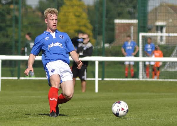 Pompey Academy defender Dory Yates    Picture: Neil Marshall