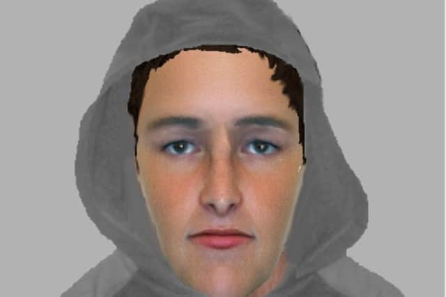 Police have released this e-fit of a man they want in connection with last week's attempted sex attack in Havant