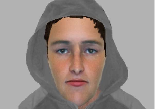 Police have released this e-fit of a man they want in connection with last week's attempted sex attack in Havant