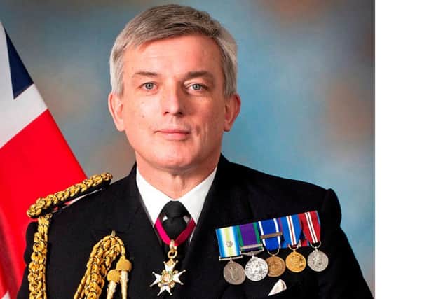Vice Admiral Sir Philip Jones has been announced as the new head of the Royal Navy. He will be taking over the role of the Senior Service's First Sea Lord, in April. PHOTO: Ministry of Defence