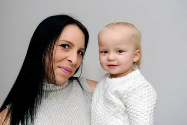 Helen Godden with her daughter Mila Earl-Clarke, winner of The News Cute Kids 2015 Picture: Sarah Standing (160164-1408)