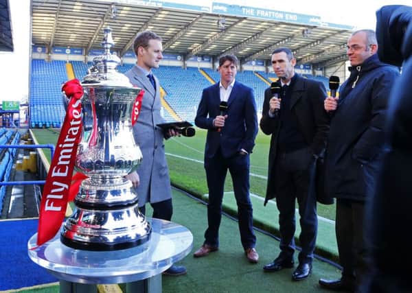 The BBC's Football Focus came from Fratton Park today Pictures: Joe Pepler