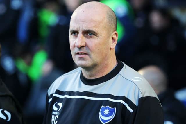 Pompey boss Paul Cook