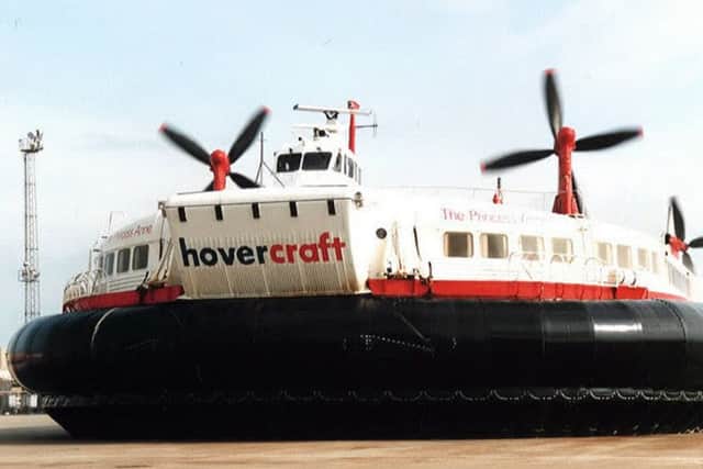 The Princess Anne hovercraft