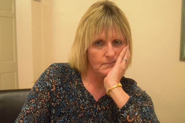Sarah Byrne, who is unhappy at the care given to her son Haydn Picture: Tom Cotterill