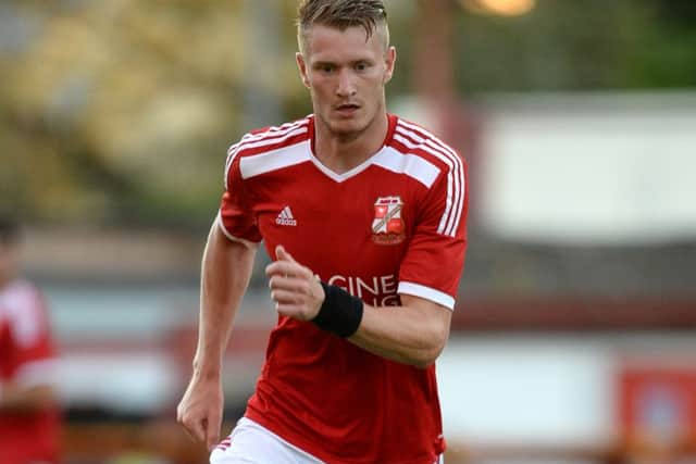 Swindon striker Michael Smith