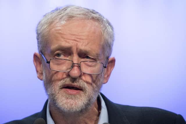 Labour party leader Jeremy Corbyn