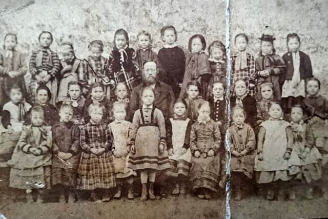 A Victorian photograph of Portsmouth children. But at which school?