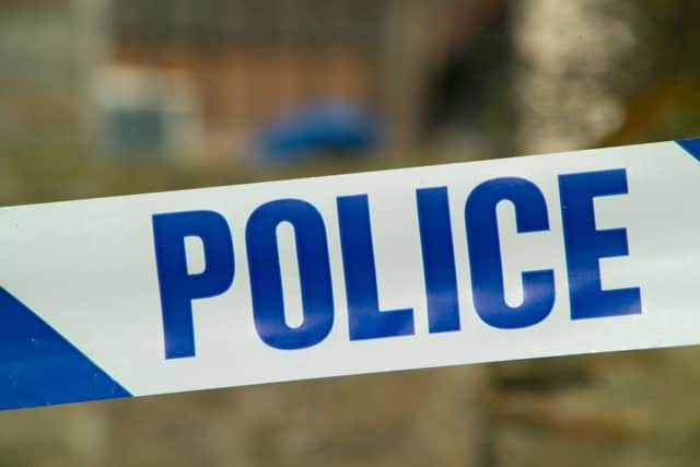 Police are investigating a robbery in which a taser was used
