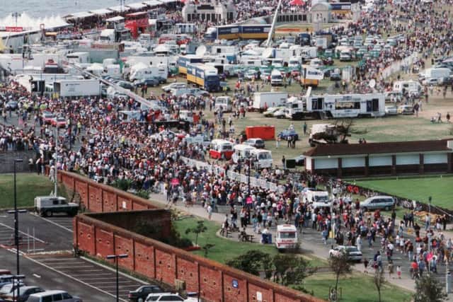 Southsea Common hosted the Tour de France  in July 1994