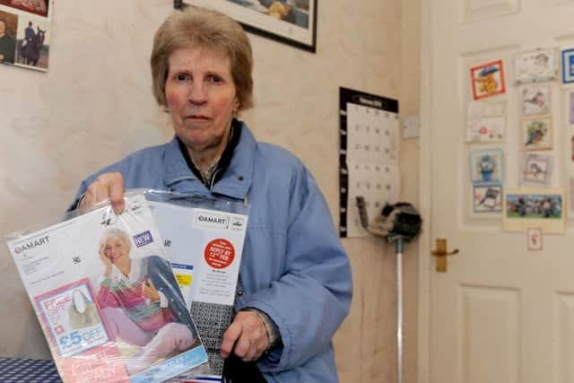 Vivienne Morge was left disappointed by Damart's customer service