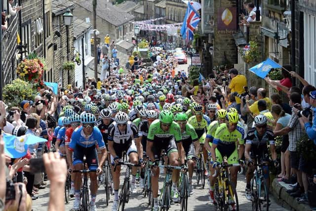 The Tour in Yorkshire in 2014