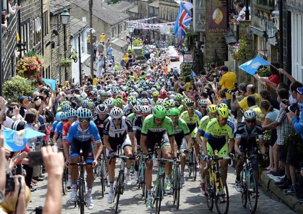 The Tour in Yorkshire in 2014