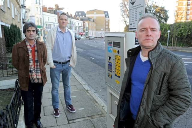 Hamid Ammari, Russell Casselden and Jason Bentley. (160029-1)