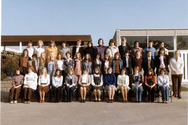 The first 6th form at Horndean School in 1976/77
