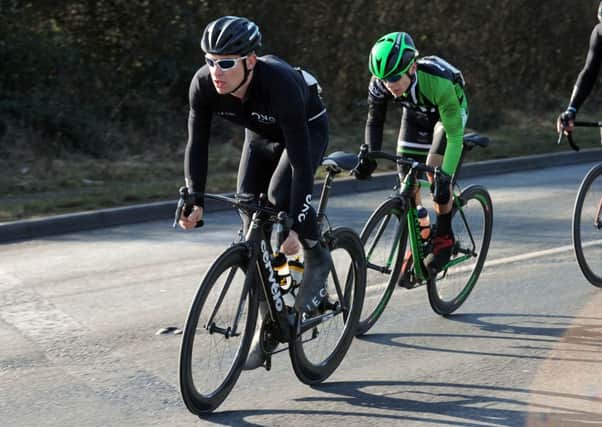 Chris Opie on his way to second spot in last season's Perfs Pedal. Picture: Allan Hutchings (150213-679)