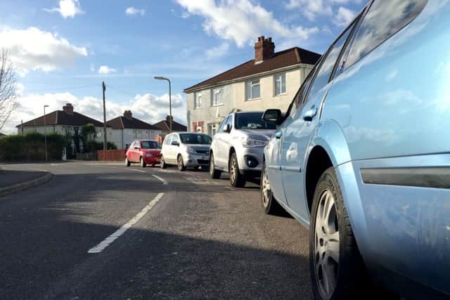 Beryton Road, Gosport, where some of the vandalism attacks took palce