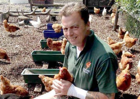 Andrew Rafferty from Denmead Poultry
