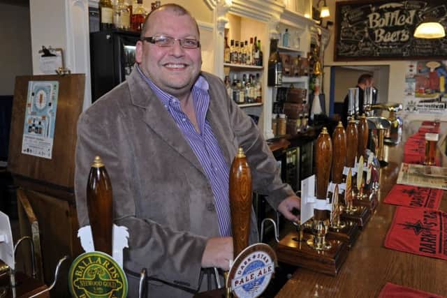 The landlord of the Leopold public house in Southsea Stuart Ainsworth