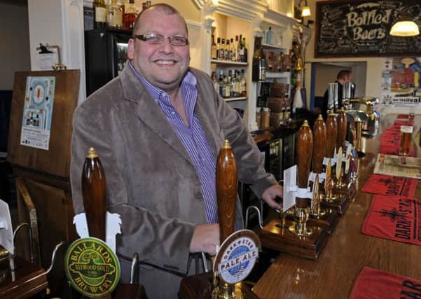 The landlord of the Leopold public house in Southsea Stuart Ainsworth