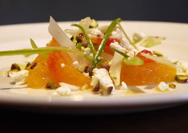 Blood orange and fennel salad is this week's recipe from Lawrence