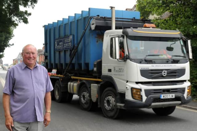 John Cass, chairman of the Tipner and Stamshaw Neighbourhood Forum, in Twyford Avenue