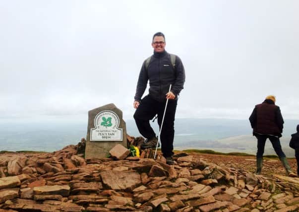 Gareth Davies is walking 100km for charity with the support of his best friend Neil Cassidy