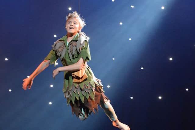 Lewis Heath in Peter Pan at the Kings Theatre