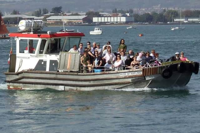 The Hayling Island ferry