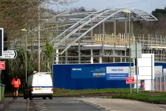 NEW DESIGN The Holly Hill Leisure Centre would be perfect for capturing solar energy, says Norman Pasley