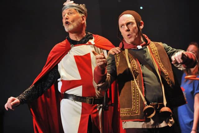 Spamalot performed by The Portsmouth Players.   WOW247 Awards at The Kings Theatre, Southsea.  Picture: Allan Hutchings