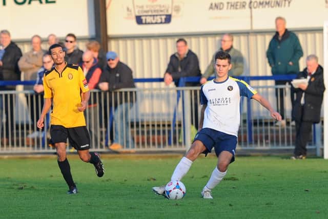 Dan Strugnell believes the Hawks can cause an FA Trophy upset at Grimsby tomorrow Picture: Sarah Standing