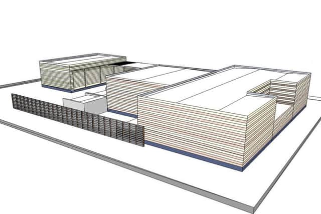 What the interconnector IFA2 site at Daedalus in Lee-on-the-Solent would look like