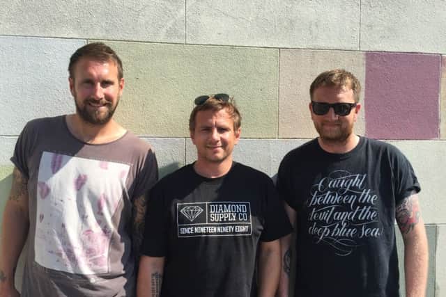 Andy Marsh, James Ralls and Ben Miles - the team behind Victorious