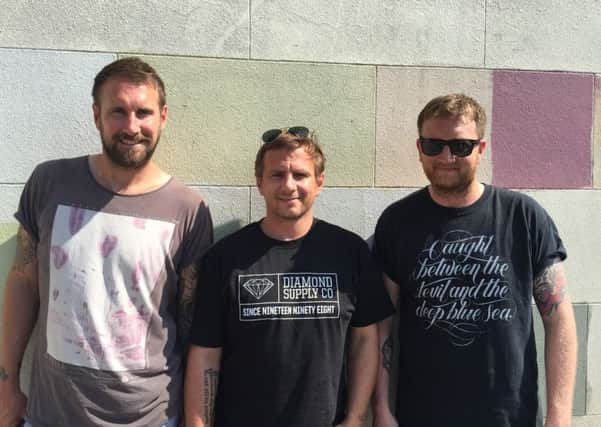 Andy Marsh, James Ralls and Ben Miles - the team behind Victorious