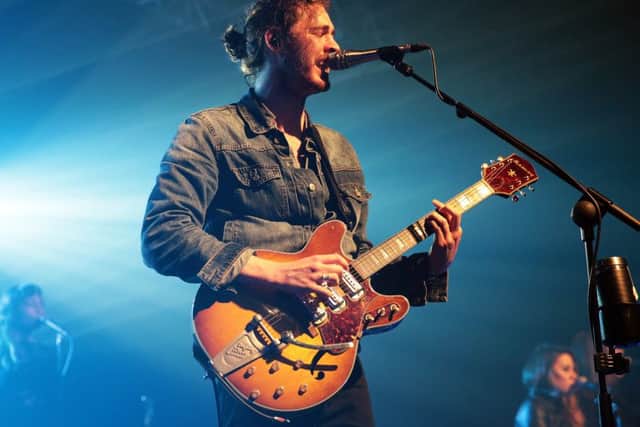 Grammy-nominated musician Hozier took the crowd to church at Portsmouth Guildhall. Picture: Glenn Ashley