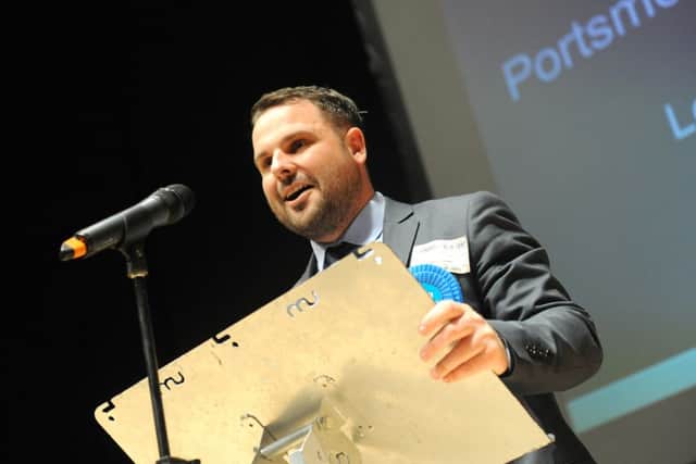Conservative candidate Scott Harris