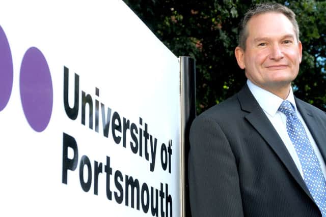 University of Portsmouth vice chancellor
Graham Galbraith