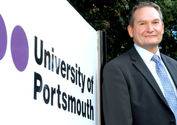 University of Portsmouth vice chancellor 
Graham Galbraith