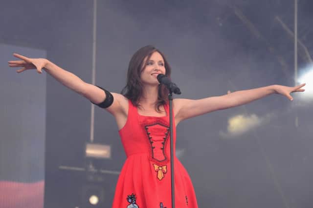 Victorious Festival 2014 on Southsea Common. Pictured is Sophie Ellis Bextor on the main stage