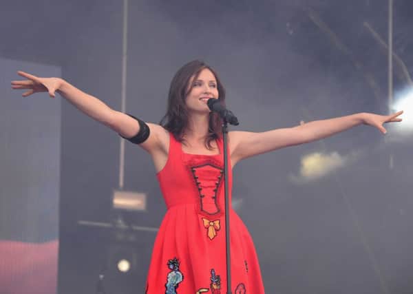 Victorious Festival 2014 on Southsea Common. Pictured is Sophie Ellis Bextor on the main stage