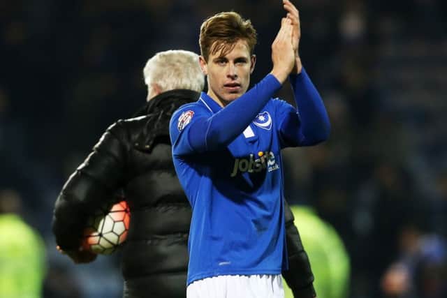 Pompey defender Adam Webster Picture: Joe Pepler