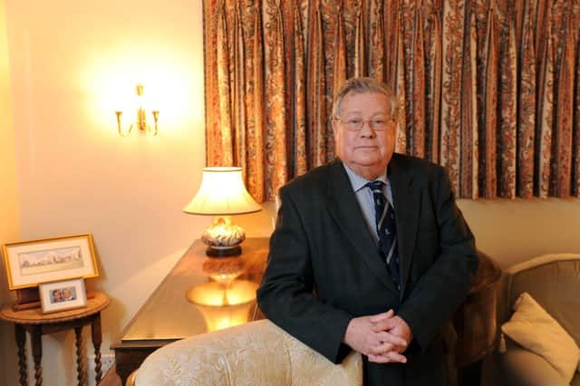 Rowlands Castle parish chairman rofessor John Pickering